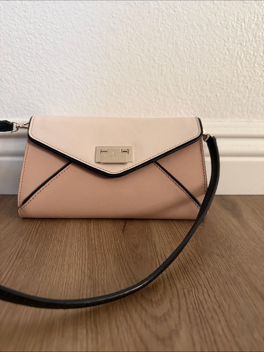 Kate Spade cream/beige envelope purse